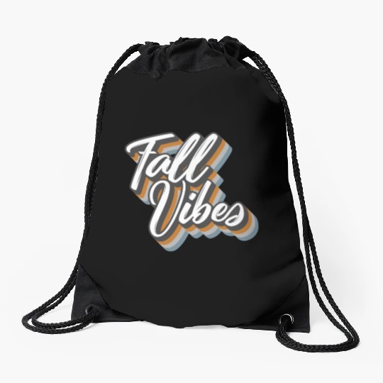 Halloween Theme Fall Vibes Coffee Lover Mug Gift, Drawstring Bags