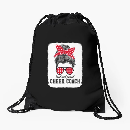 Witty Cheer Coach Lifestyle Ironic Sarcastic Quote Drawstring Bags