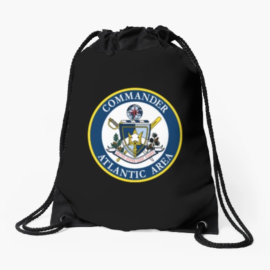 COMMANDER ATLANTIC AREA (U.S. Coast Guard) Drawstring Bags