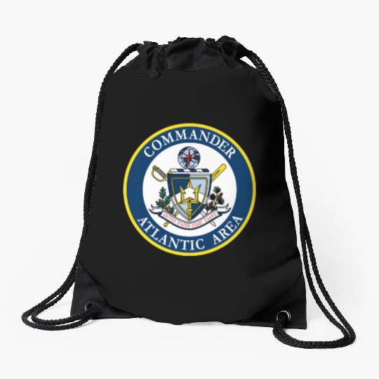 COMMANDER ATLANTIC AREA (U.S. Coast Guard) Drawstring Bags