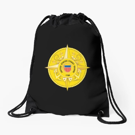 Commandant Staff (U.S. Coast Guard) Drawstring Bags