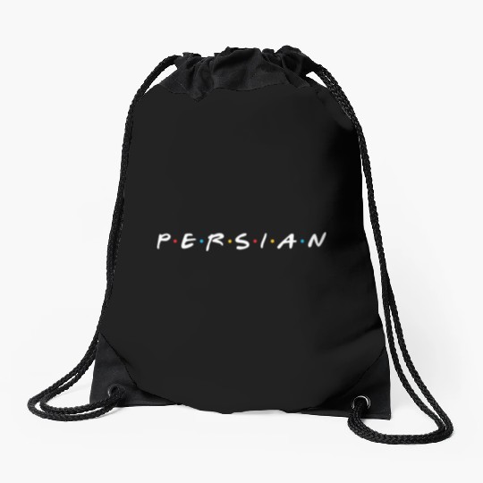 Persian friends - Persian (iran) design Drawstring Bags