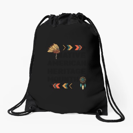 Native American Heritage Month Drawstring Bags