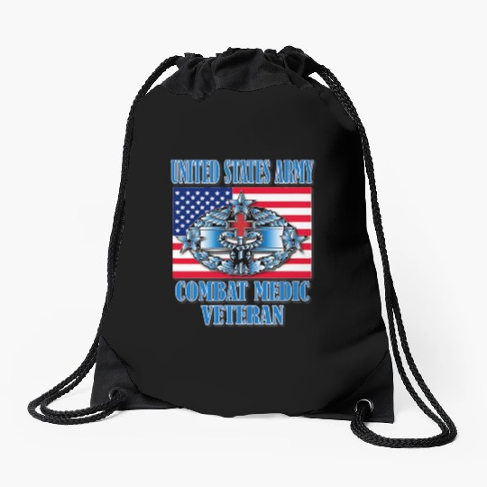 Combat Medic 4th Award Memorable Us Drawstring Bags
