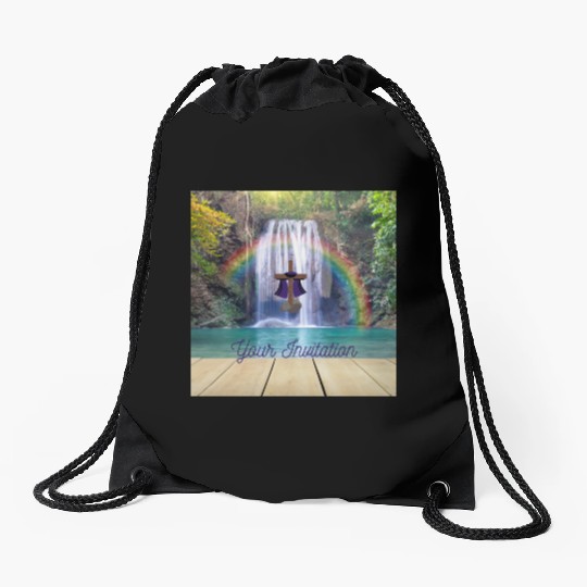 Your Invitation ( Christian/Catholic) Drawstring Bags