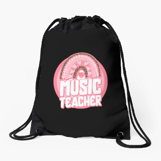 Music Teacher Drawstring Bags, Back To School Supplies