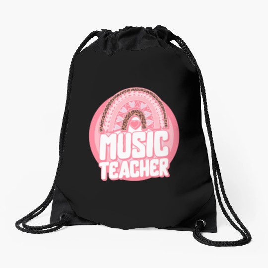Music Teacher Drawstring Bags, Back To School Supplies