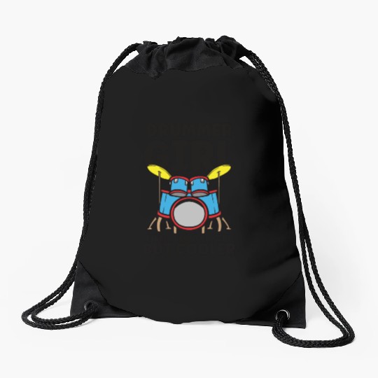 Drummer Drums Music Drum Set Drumming Drawstring Bags