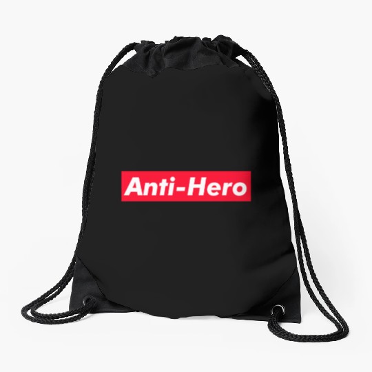 Anti-Hero red boxx Text Gift Music Fan Lover Drawstring Bags