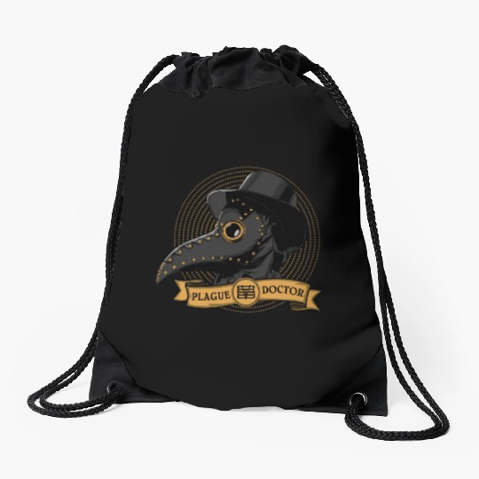 Plague Doctor Drawstring Bags