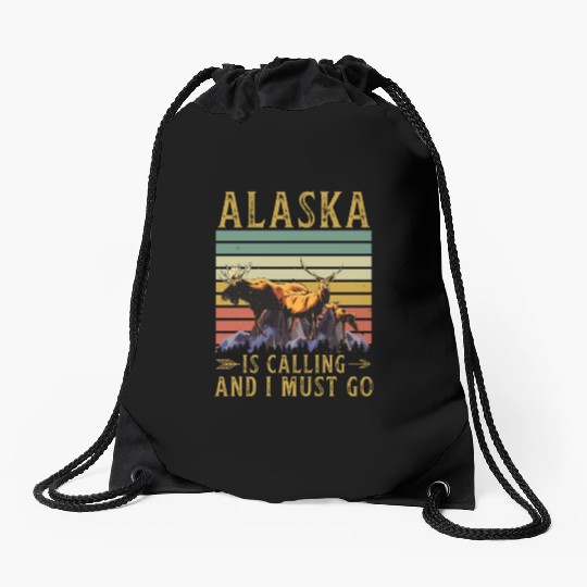 Alaska Gift USA Natur Bär Denali Grizzly Wald Drawstring Bags