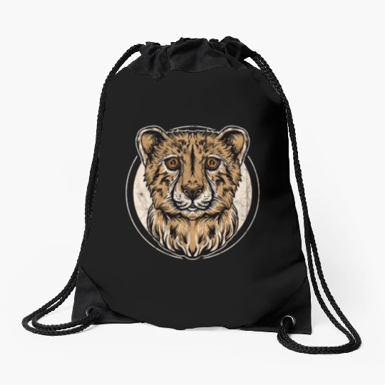 Pard Drawstring Bags Kinder Leopard Jaguar Boys Girls