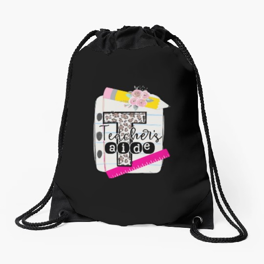 Teachers Aide Teacher Assistant Drawstring Bags
