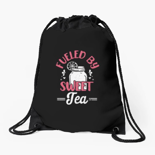 Funny Sweet Tea Fueled By Sweet Tea Drawstring Bags