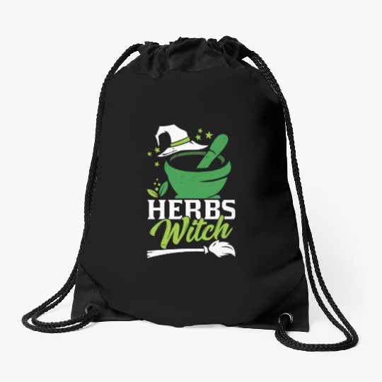 Herbs Witch Herbalism Gardening Herb Herbalist Drawstring Bags