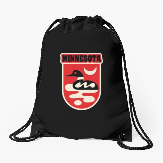 US States MINNESOTA Drawstring Bags
