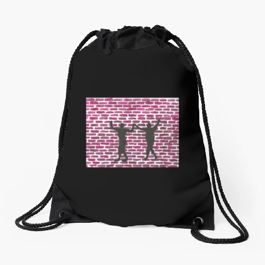 Black magic holyhock online by Yeshaya Dank Drawstring Bags