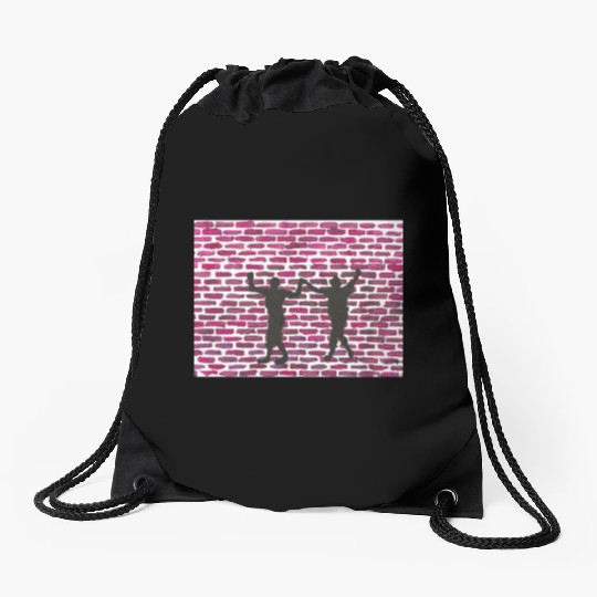 Black magic holyhock online by Yeshaya Dank Drawstring Bags