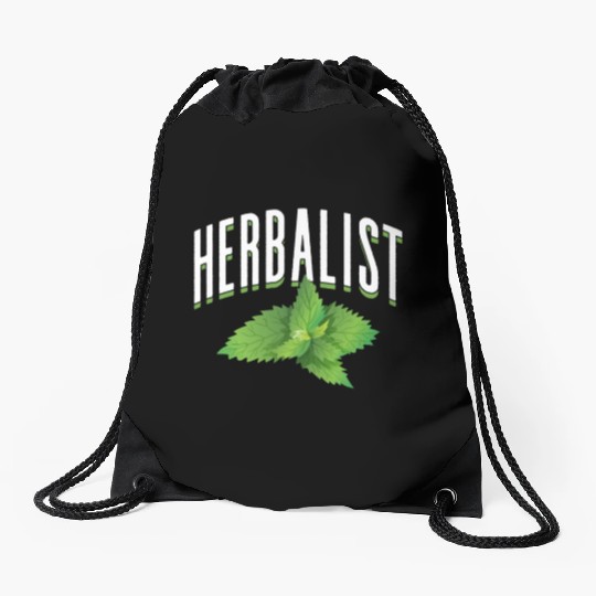 Herbalist Herb Herbalism Herbs Gardening Drawstring Bags
