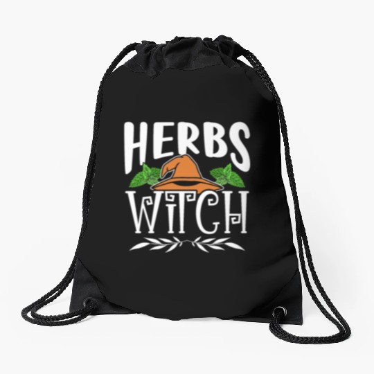 Herbs Witch Herbalism Herbalist Herb Gardening Drawstring Bags