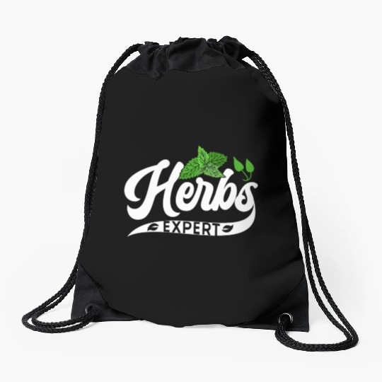 Herbs Expert Gardening Herbalist Herb Herbalism Drawstring Bags