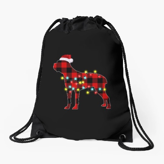Cane Corso Christmas Dog Lover Pajamasa Drawstring Bags