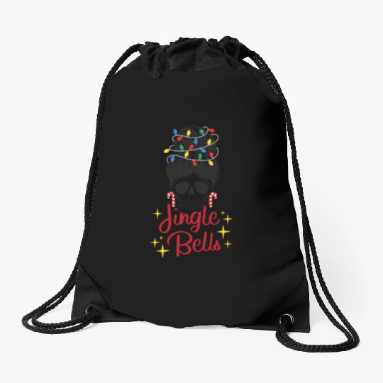 Jingle Bells Drawstring Bags