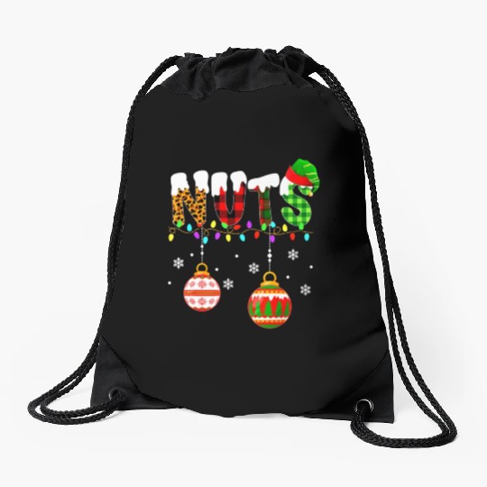 Funny Chest Nuts Couples Christmas Chestnuts Xmas Drawstring Bags