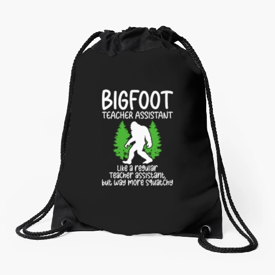Bigfoot Party Supplies Bigfoot Teacher Assistant Drawstring Bags