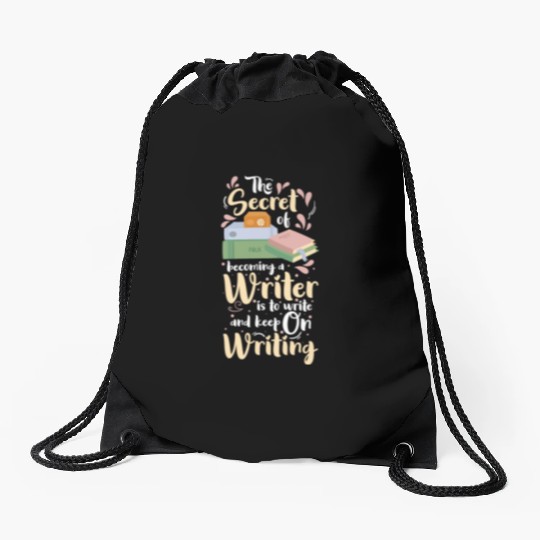 Writer Journalist Author Drawstring Bags