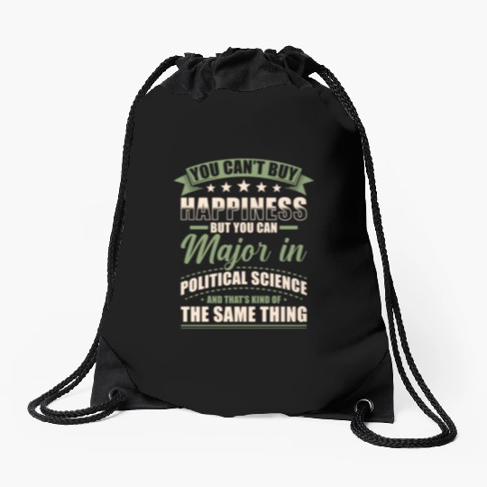 Political Science Major Drawstring Bags