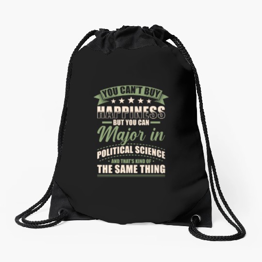 Political Science Major Drawstring Bags