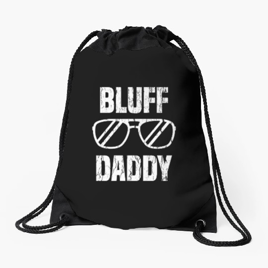 Bluff Daddy Playing Card Drawstring Bags Aviation Design
