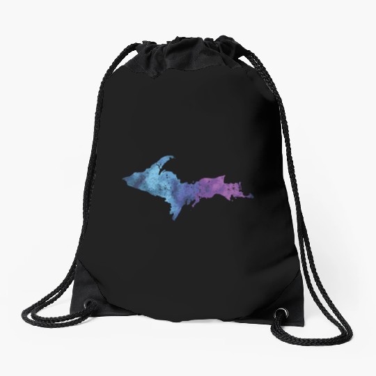 Michigan Up North Upper Peninsula Drawstring Bags