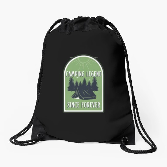 Hiking Drawstring Bags, Camping Drawstring Bags, Nature Lover Drawstring Bags