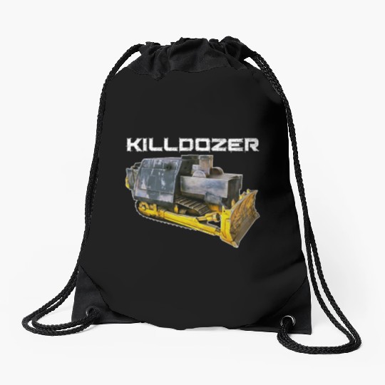 Killdozer Drawstring Bags
