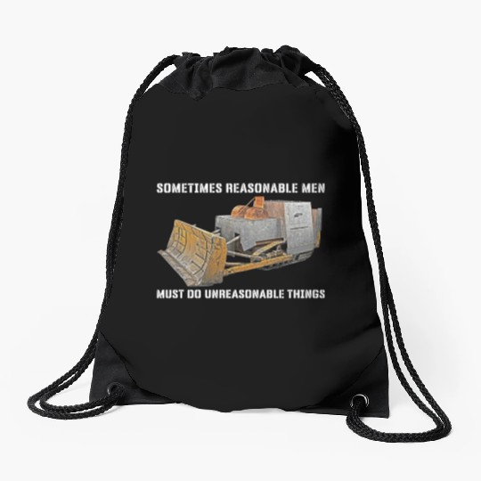 Killdozer Drawstring Bags