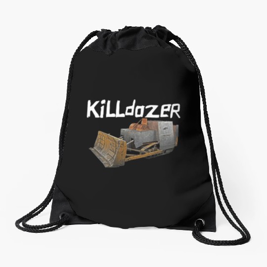 Killdozer Drawstring Bags
