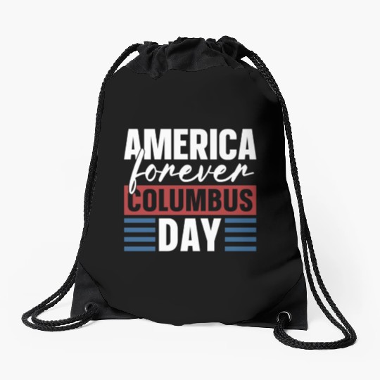 Columbus Day 1492 Drawstring Bags