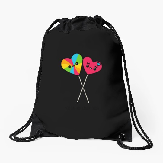 You Are My Candy Crush Drawstring Bags