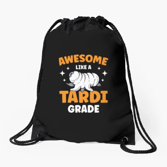 Awesome Like A Tardigrade Science Lover Tardigrade Drawstring Bags