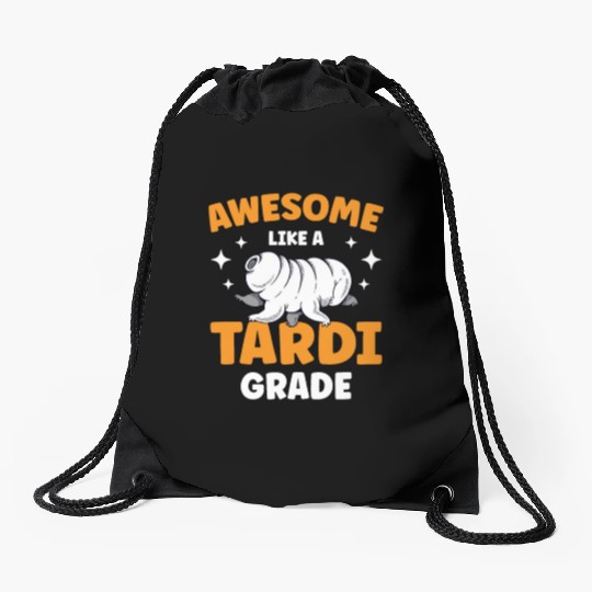 Awesome Like A Tardigrade Science Lover Tardigrade Drawstring Bags