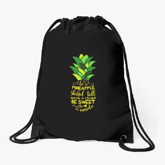Cool Pineapple Drawstring Bags