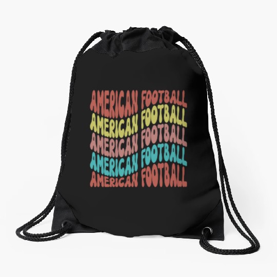 american Football Fan Drawstring Bags, Cute Game Day Drawstring Bags