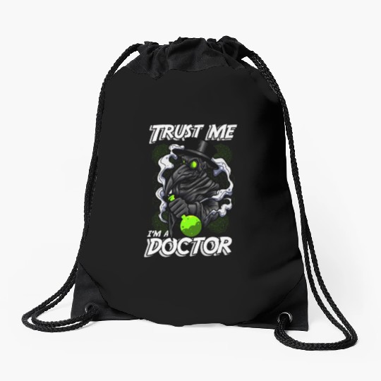 Trust Me I'm A Doctor Medicine and health Drawstring Bags