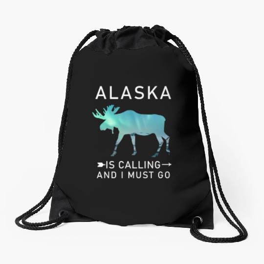 Alaska Gift USA Natur Bär Denali Grizzly Wald Drawstring Bags