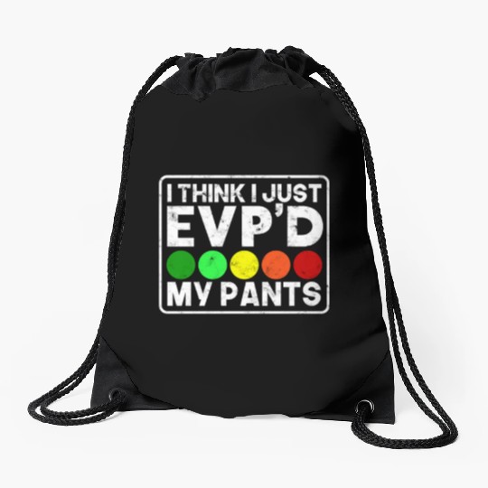 I think I just EVP'D my pants - supernatural Drawstring Bags