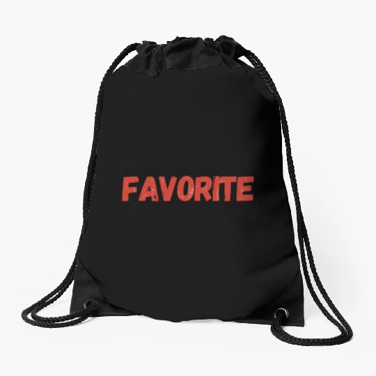 My Son-In-Law Is My Favorite Child Drawstring Bags