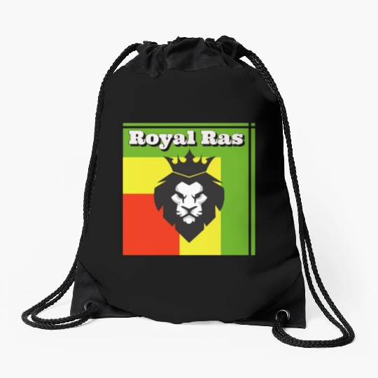 ROYAL RAS LION Drawstring Bags