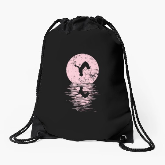 Parkour, Freerunning, Street Workout Acrobatic Drawstring Bags